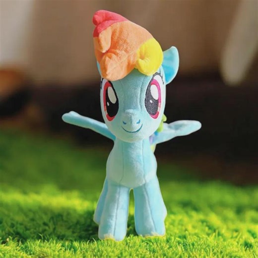 My Little Pony Rainbow Dash Plush - Etsy