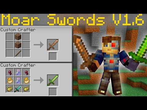 OP DIRT Sword?!?!?! Moar Swords Update V1.6. Minecraft 1.16 Survival Datapack.