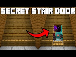 🦅 Minecraft Bedrock 1.20 | HIDDEN STAIRCASE DOOR!