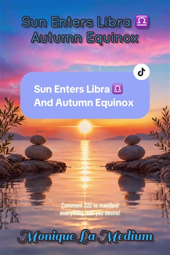 Sun Enters Libra and Autumn Equinox