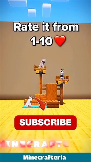 I Built 3 Pet Houses in Minecraft 🐶#minecraft #minecraftshorts #build