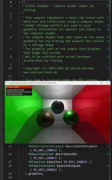 GPU Programming | Compute Ray Tracing | Integrated vs. Dedicated Graphics Card | Vulkan API