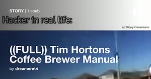 ((FULL)) Tim Hortons Coffee Brewer Manual - Coub