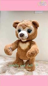 FurReal Cubby The Curious Bear Review! 🐻 Interactive Plush Toy with 100+ Sounds & Nighttime Mode