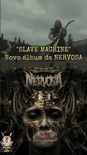 Nervosa lança novo álbum "Slave Machine" em 03/04/2026.