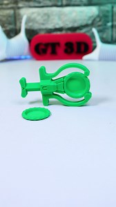 3d printed Disc Shooter - with Performance!!! 🗃️STL from: makerworld 🧵 Filament:@esun3dprinting 🖨️ Printed:bambu ,P1S 📥Plate:@biqu_global ✍️ Designer:uhltimate #3dprinting #fidget #fidgettoy | GT 3D