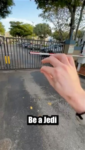 I Opened My Gate With a Hand Gesture 🖐️ (Real Life Jedi)