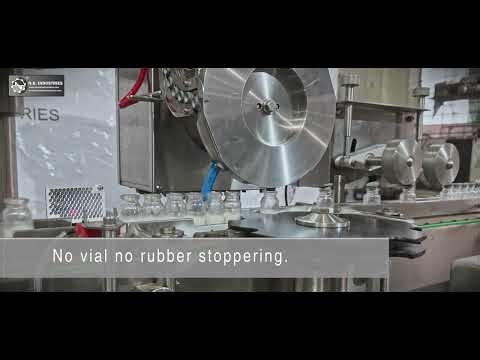 Advanced Automatic Double-Head Injectable Vial Liquid Filling Machine by N.K. Industries