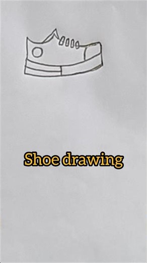 shoe drawing.#art #shots #drawingideas #drawing4kids