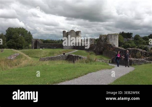 TRIM, IRELAND - JULY 18 2025 : Trim castle is the largest Anglo-Norman fortification in Ireland Stock Video Footage - Alamy
