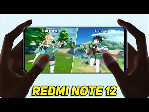 Redmi Note 12- Fortnite E Genshin Impact Rodou? Teste De Jogos