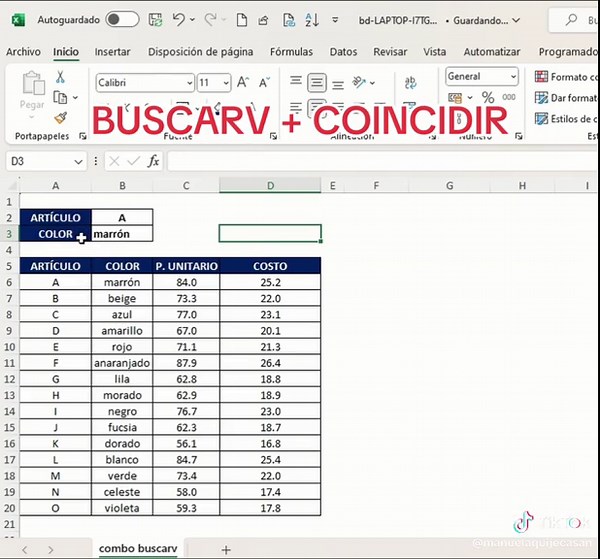 Aprende a usar BUSCARV en Excel de forma profesional