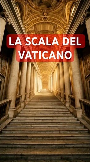 The Vatican staircase designed to impress 😳