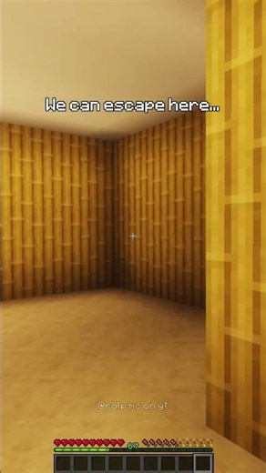 Can you escape? 💀 #minecraft #minecraftshorts