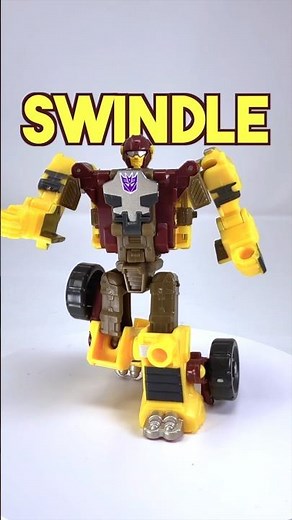 No, not THAT Swindle! #transformers #cybertron