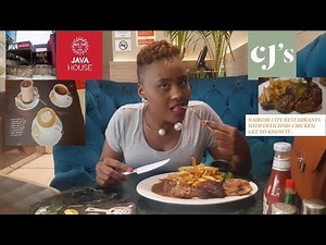 NAIROBI RESTAURANTS REVIEW WITH DELICIOUS CHICKEN /JAVA HOME/ CJ's NAIROBI RESTAURANT
