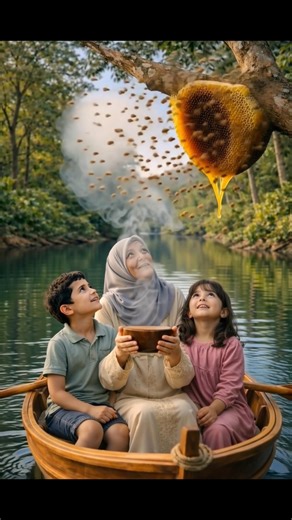 "Grandma Used Smoke… Then THIS Happened 😳 Bees Flew Away | Pure Honey Beehive" #shorts #honey