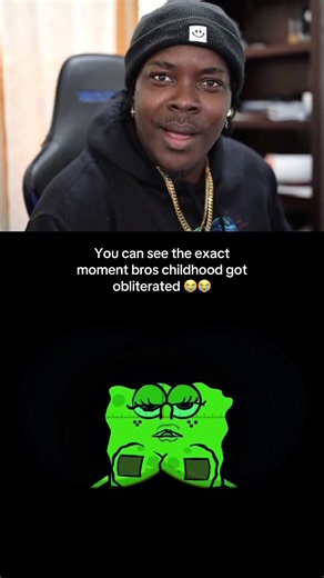 Bro was not expected SpongeBob & pat to be GROWN😱😳 #glorb