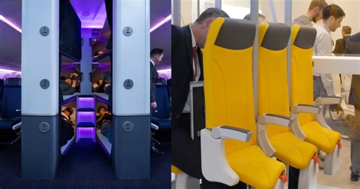 15 innovative, wacky airplane seat designs