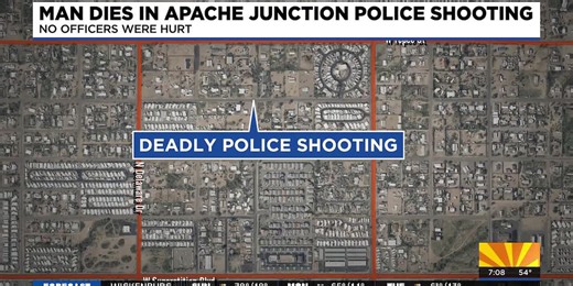 Man dies after police shooting in Apache Junction