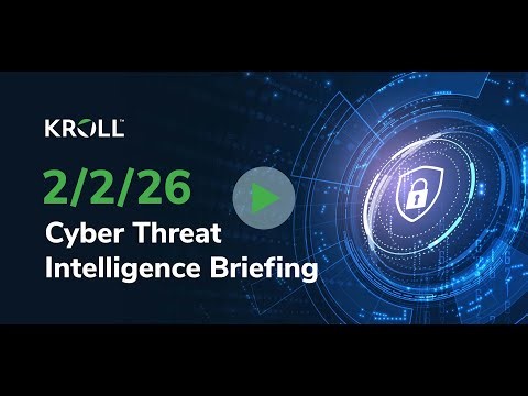 February 2, 2026 Cyber Threat Intelligence Briefing