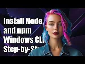 How to Install Node.js and npm on Windows Using Command Line: Step-by-Step Guide