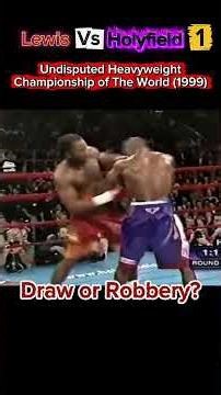 Biggest Robbery in Heavyweight Boxing History?