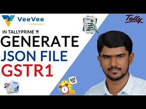 GSTR-1 JSON File Generation Made EASY in Tally Prime! | No Errors, No Stress ✅|Tamil