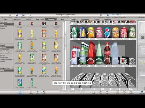 Vending PlanogramBuilder Video English