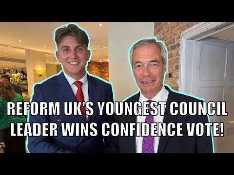 UK's Youngest Council Leader George Finch Survives No Confidence Vote by JUST ONE Vote!