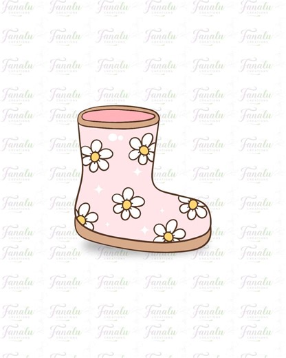 Easter Boot Cookie Cutter STL – 3D Print Cutter – Spring Baking Digital File - Etsy