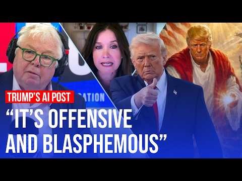 Trump supporter reacts to President's 'embarrassing' AI post