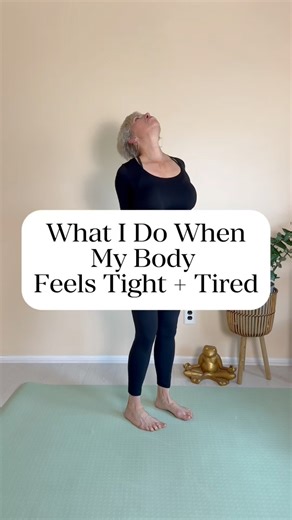 Woke up feeling tight and tired the past few days...(You can probably see it on my face in this reel!) Instead of pushing through or skipping movement altogether, I started adding this gentle standing mobility flow to my mornings — and honestly? It’s made a world of difference. I already do mobility daily (usually as a warm-up), but this version is quick, dynamic, and helps me ease into the day when my body’s feeling a little off. ✨ Just: ✔️ 5 reps of each move ✔️ 1–2 rounds ✔️ No rush — just mo