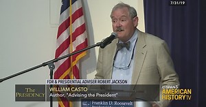 Franklin Delano Roosevelt and Presidential Adviser Robert Jackson