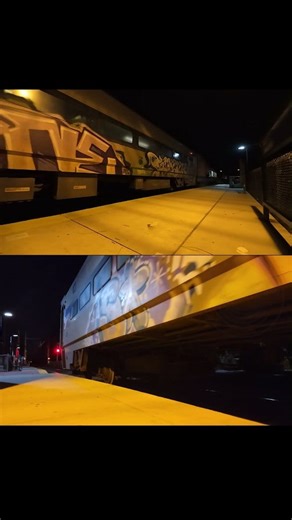 5.4K views · 147 reactions | SEPTA Wash-3 (a slippery rail gel train) sprays the tracks at Lawndale Station tonight. And with that came a VIP horn show! First, a 20th Century Fox drumroll on the ex-NJT Comet 1 #605, then a Shave & A Haircut from SPAX #90! | Michael E Pearson | Facebook