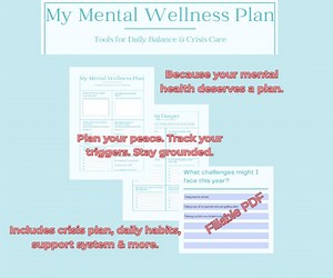 Mental Wellness Plan - Etsy