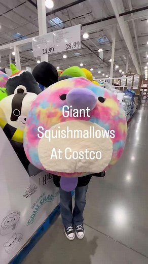Giant Squishmallows at Costco $28.99 🛒💨😱 #costco #costcofinds #costcotiktok #costcosecretdeals #costconew #costcomamma #costcobuys #costcoguide #costconewitems