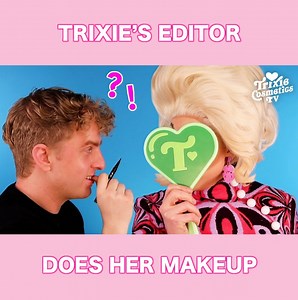 49K views · 925 reactions | Trixie's editor takes a shot at re-creating her iconic makeup look. | Trixie Mattel | Facebook