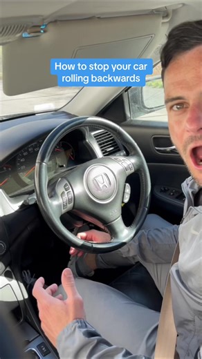 Very important video… how to stop your car rolling backwards using clutch control. When you learn how to drive new drivers stuggle with this. Using clutch control will stop your car rolling back on a hill