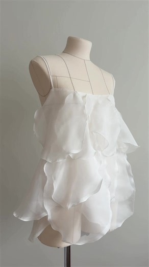 Sewing organza dress: draping, pin hem & gown sewing tips