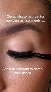 1.3K views · 12 reactions | Our DIY Lash Applicator makes applying lash clusters a breeze #lashapplicator #lashapplication | 헟헮혀헵 헥헶헯헯헼헻혀 헗헜헬 헟헮혀헵헲혀 | Facebook