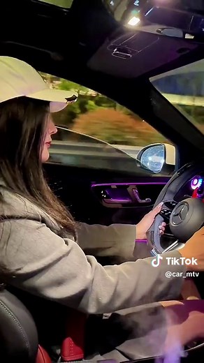 Driving a Mercedes-Benz at Night: A Stylish Experience