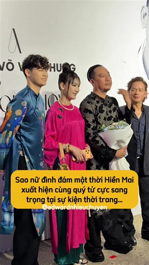 Đẹp di truyền là có thật!!!#edwardnhieuchuyen #VoVietChung #VoVietChung30nam #HienMai