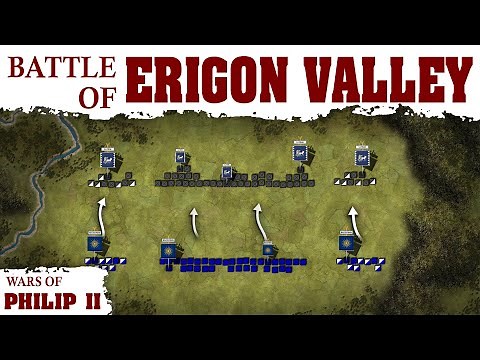Philip II's Decisive Victory - Battle of Erigon Valley | 358 BC |