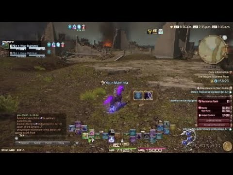 FF14 Bozja Star Mob trick