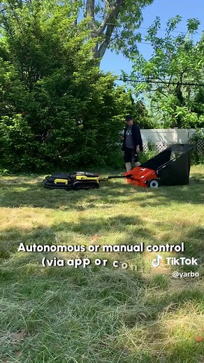 Discover the ease of yard work with Yarbo's tow mode! Use its tow hitch to pull a lawn sweeper and so much more. Stay tuned for more innovative ways to use Yarbo! #Yarbo #TowHitch #LawnMower #YardRobot #YardCare #Robotics