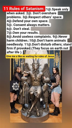 11 Rules of Satanism — Simplified