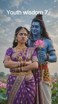 love story with Parvati and lord Shiva| Shiva and Parvati | 1st time Parvati sad #shivaparvati 💕🚩