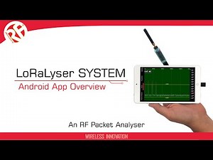 Analyse and Measure RF Signals with LoRaLyser - RF Packet Analyser App Walkthrough | RF Solutions