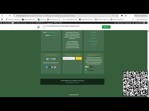 [SOLVED] Homework 1 CS6260: Applied Cryptography Spring26
